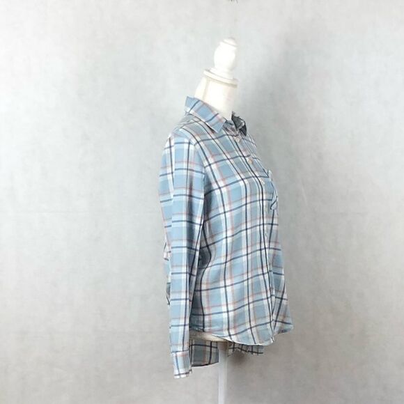 Sz M Aeropostale Plaid Button Up Shirt - Picture 2 of 5